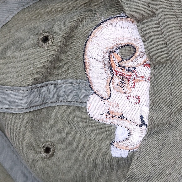 ECO Headwear Death Valley National Park Bighorn Sheep Embroidered Strapback Hat - Picture 9 of 10